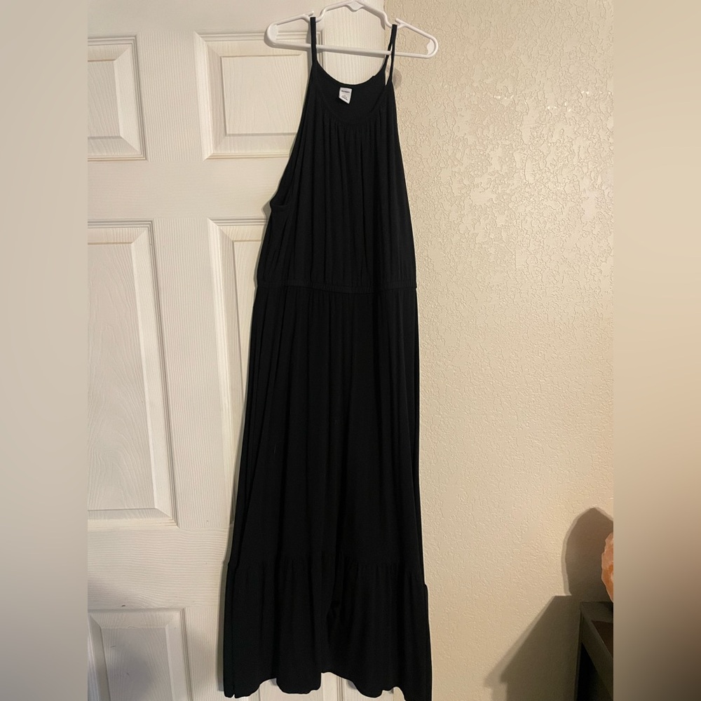Old Navy black maxi dress